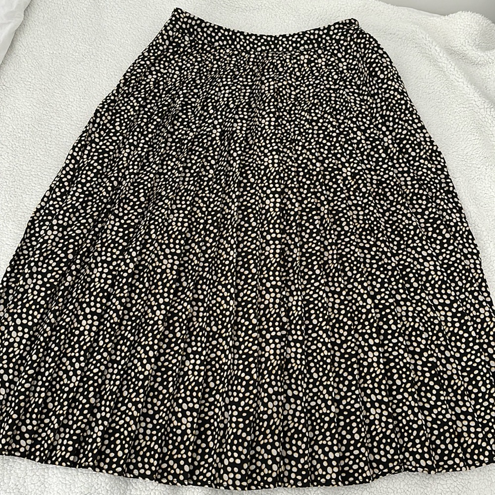 Avec les filles silk midi skirt